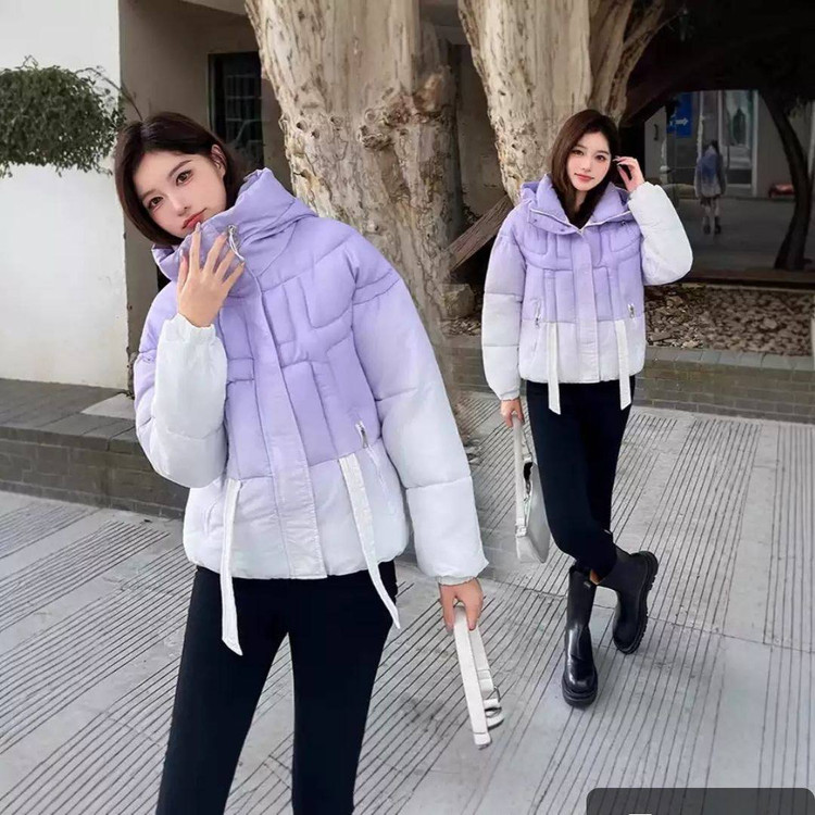 کاپشن آبرنگی پینترستی کلاهدار وارداتی