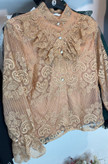 شومیز مجلسی گیپور کیفیت عالی ترند ۲۰۲۶ وارداتی برند Mia Fashion