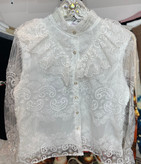 شومیز مجلسی گیپور کیفیت عالی ترند ۲۰۲۶ وارداتی برند Mia Fashion