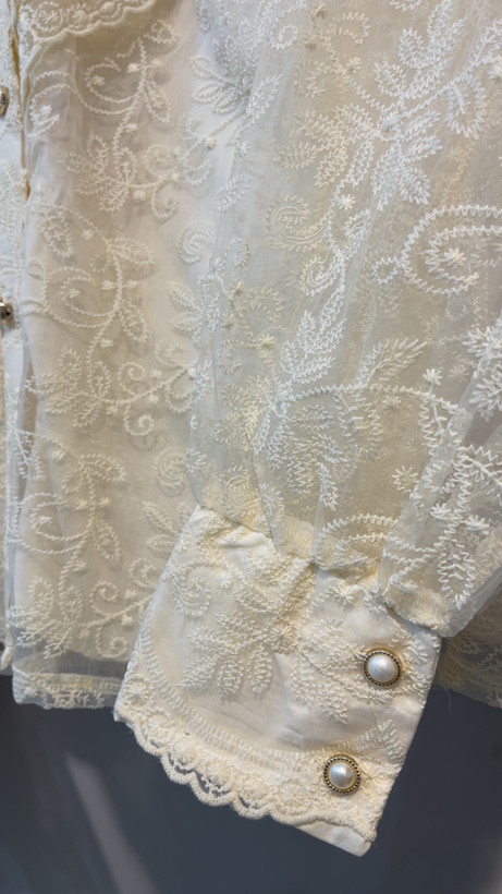 شومیز مجلسی گیپور ترند ۲۰۲۶ برند Mia Fashion وارداتی