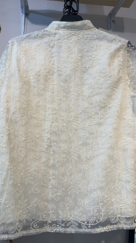 شومیز مجلسی گیپور ترند ۲۰۲۶ برند Mia Fashion وارداتی