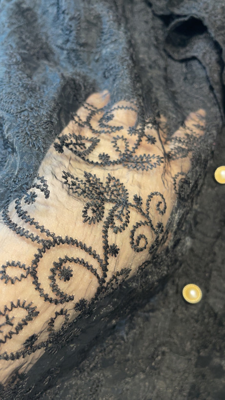 شومیز مجلسی گیپور ترند ۲۰۲۶ برند Mia Fashion وارداتی
