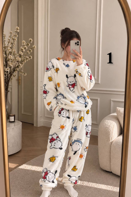 ست راحتی تدی حوله ای پینترستی نرم ولطیف وارداتی