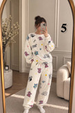 ست راحتی تدی حوله ای پینترستی نرم ولطیف وارداتی